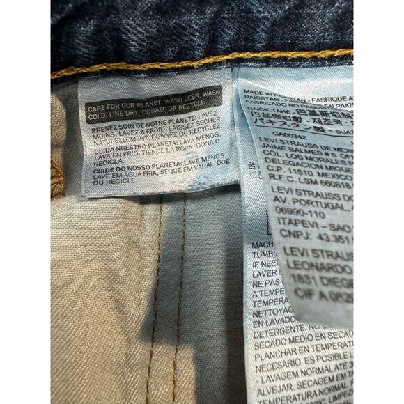 Levi's Men Jeans 42x32 Denim 559 Relaxed Fit Straight Leg - Picture 10 of 12